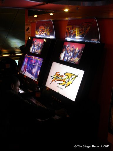 London's Trocadero amusement site (FunLand) placed two SFIV cabs in 
