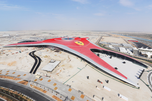 New theme park in 2010 Ferrari World Abu Dhabi Shaggy October 29 2009 1